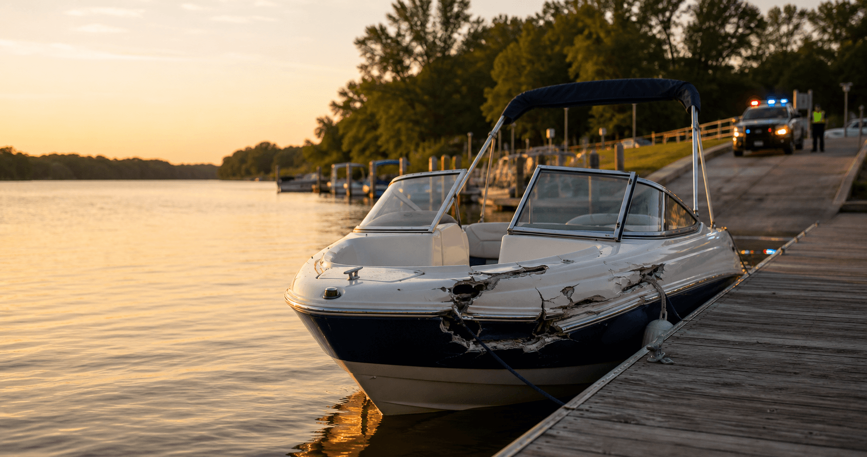 Boating Accidents accident scene in Fort Wayne — Delventhal Law Office responds