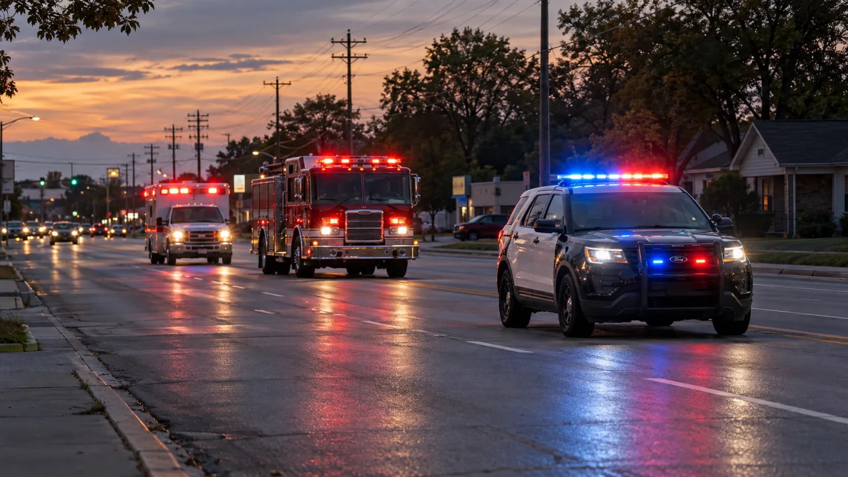 Police Car, Fire Truck, or Ambulance Crash in Indiana: Records to Gather