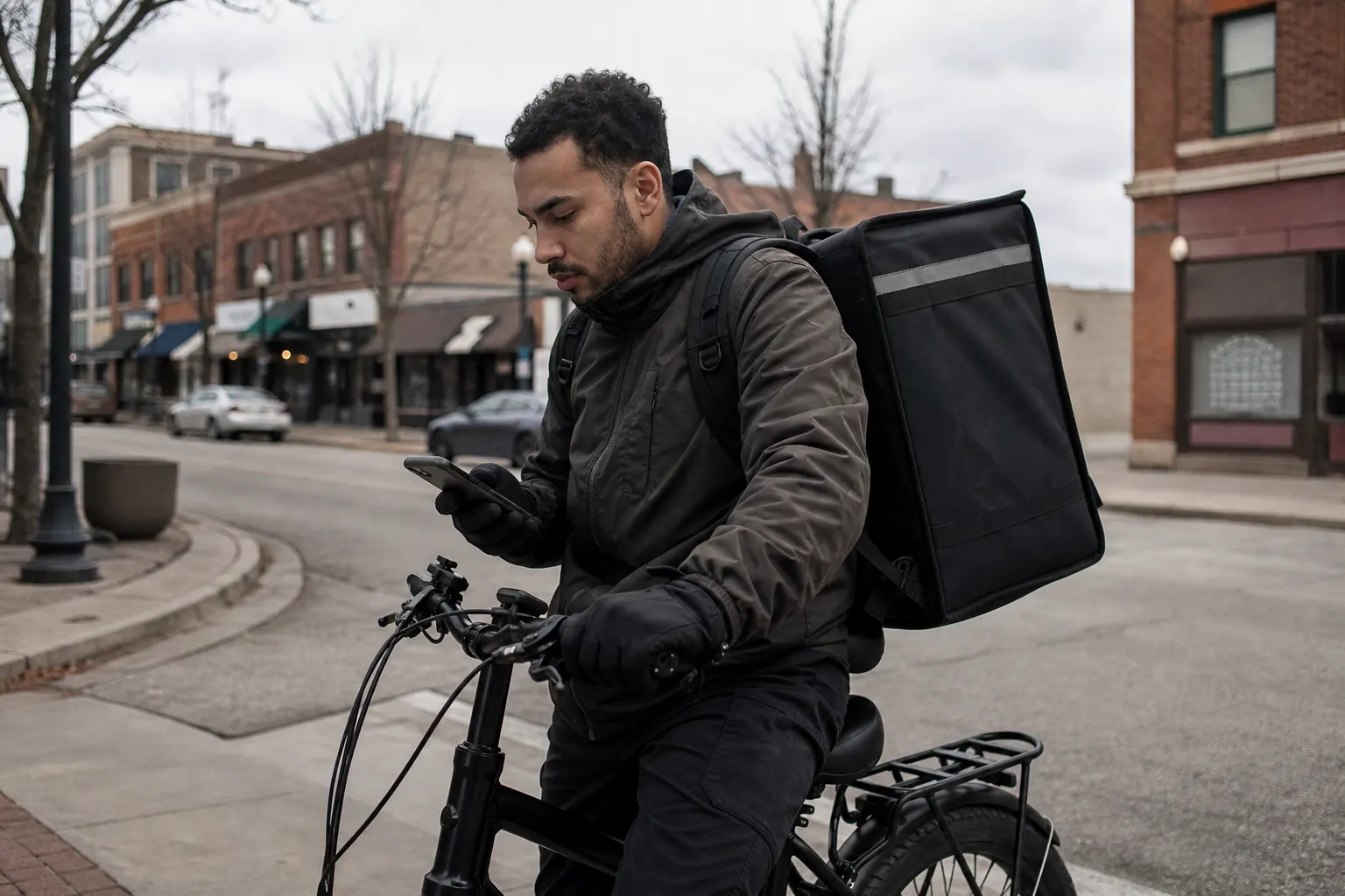 Injured Delivering Food or Packages on an E-Bike or E-Scooter in Indiana: Workers' Comp and Third-Party Claims