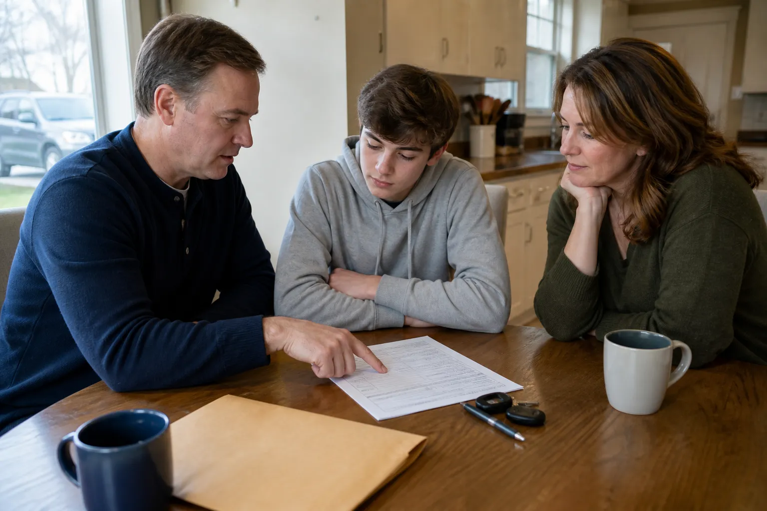 Hit by a Teen Driver in Indiana: Is the Adult Who Signed the License Application Liable?