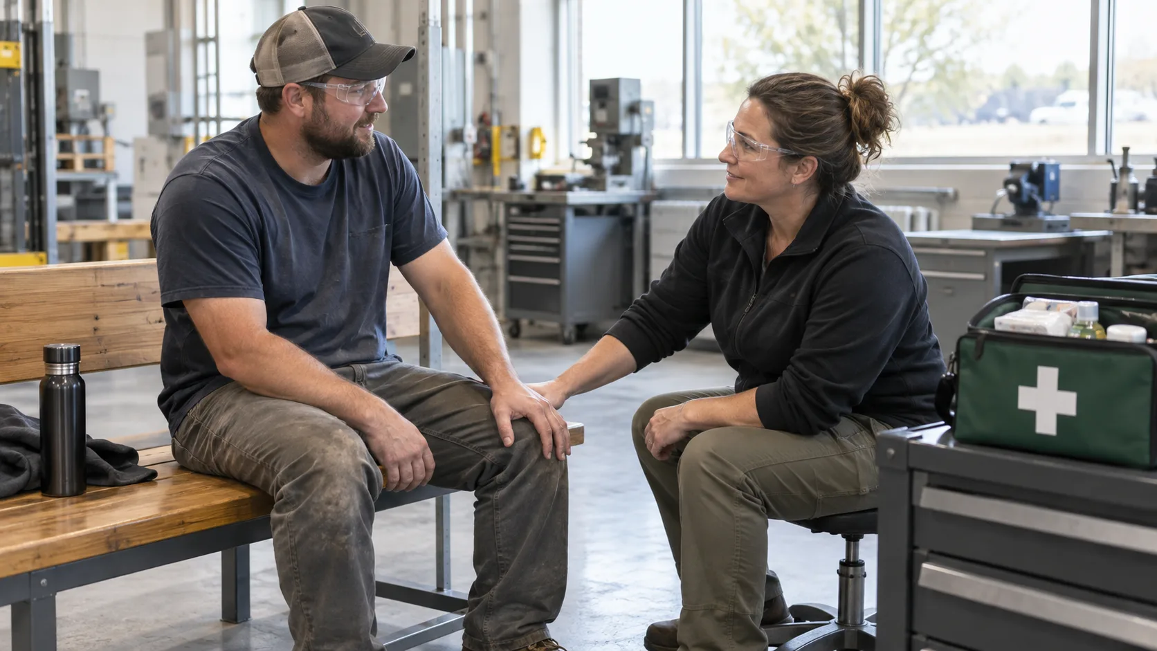 Knee and Meniscus Injuries at Work in Indiana