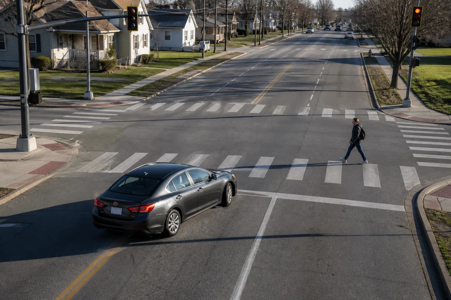 Left-Turn Pedestrian Crashes in Indiana: What Evidence Can Show Whether the Driver Could See You?