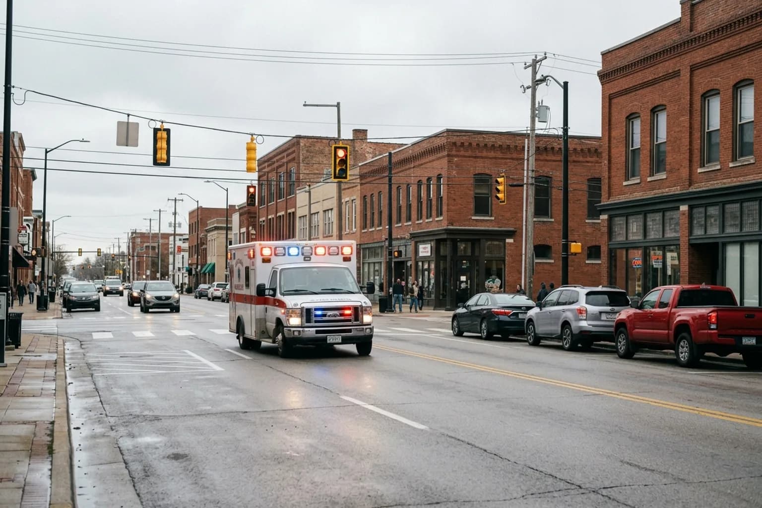 What Happens When an Emergency Vehicle Causes an Indiana Collision?