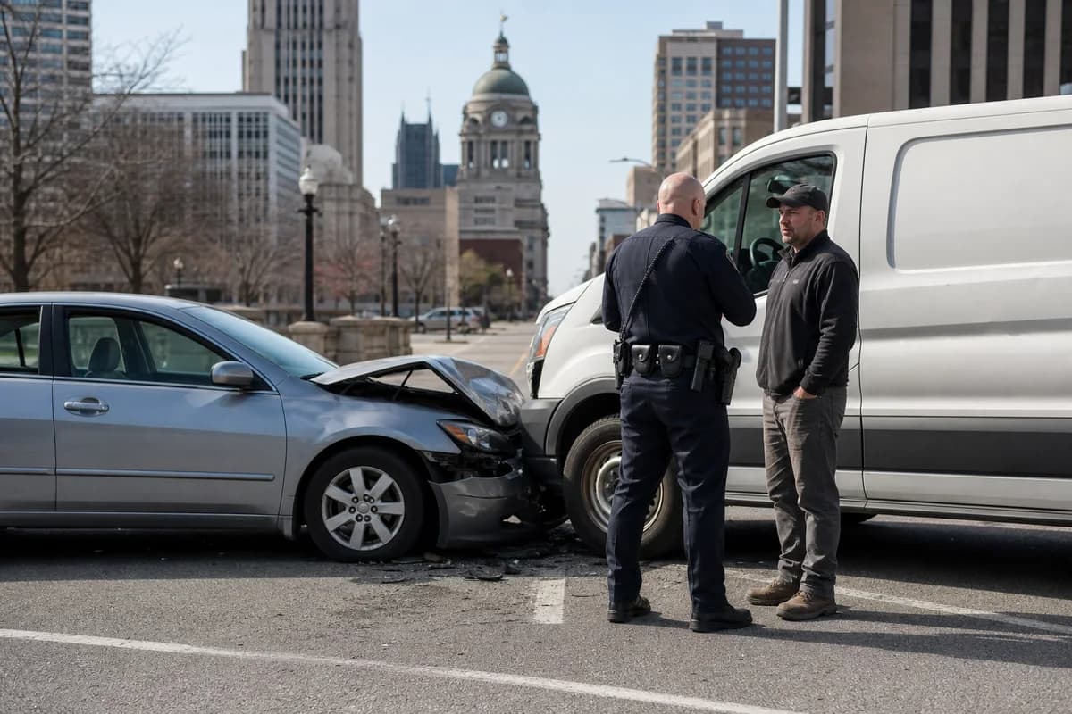 What If the At-Fault Driver Was Working When They Hit Me in Indiana?