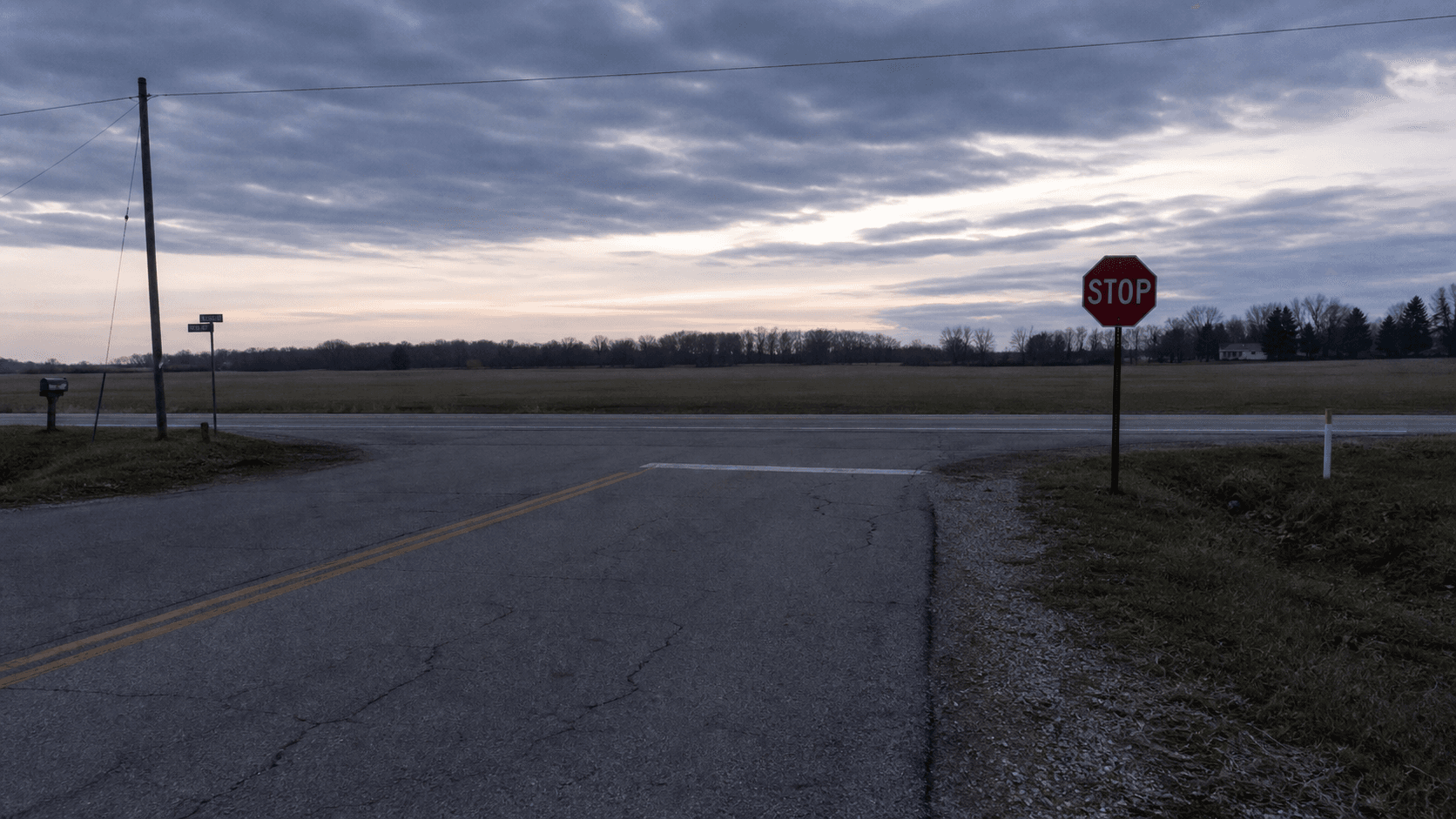 The intersection of Tonkel Road and Oak Valley Place in northeast Allen County, Indiana, where a fatal three-vehicle crash occurred in July 2026