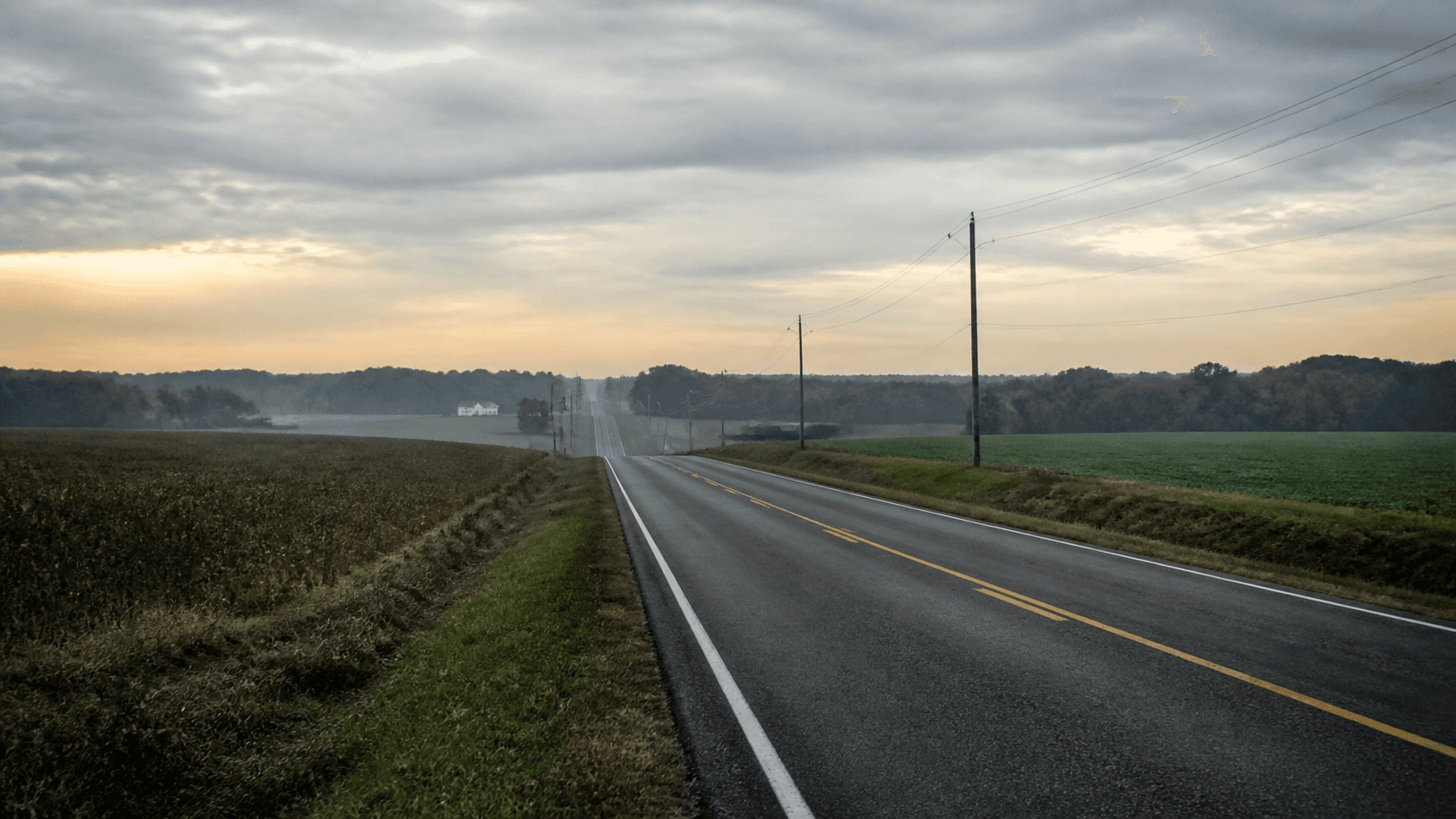 Rural State Road 11 in southern Bartholomew County near County Road 800 South, the area where a fatal head-on collision was reported.
