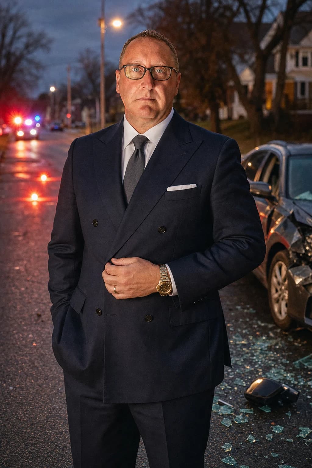 Chad Delventhal, Fort Wayne drunk driver crashes attorney
