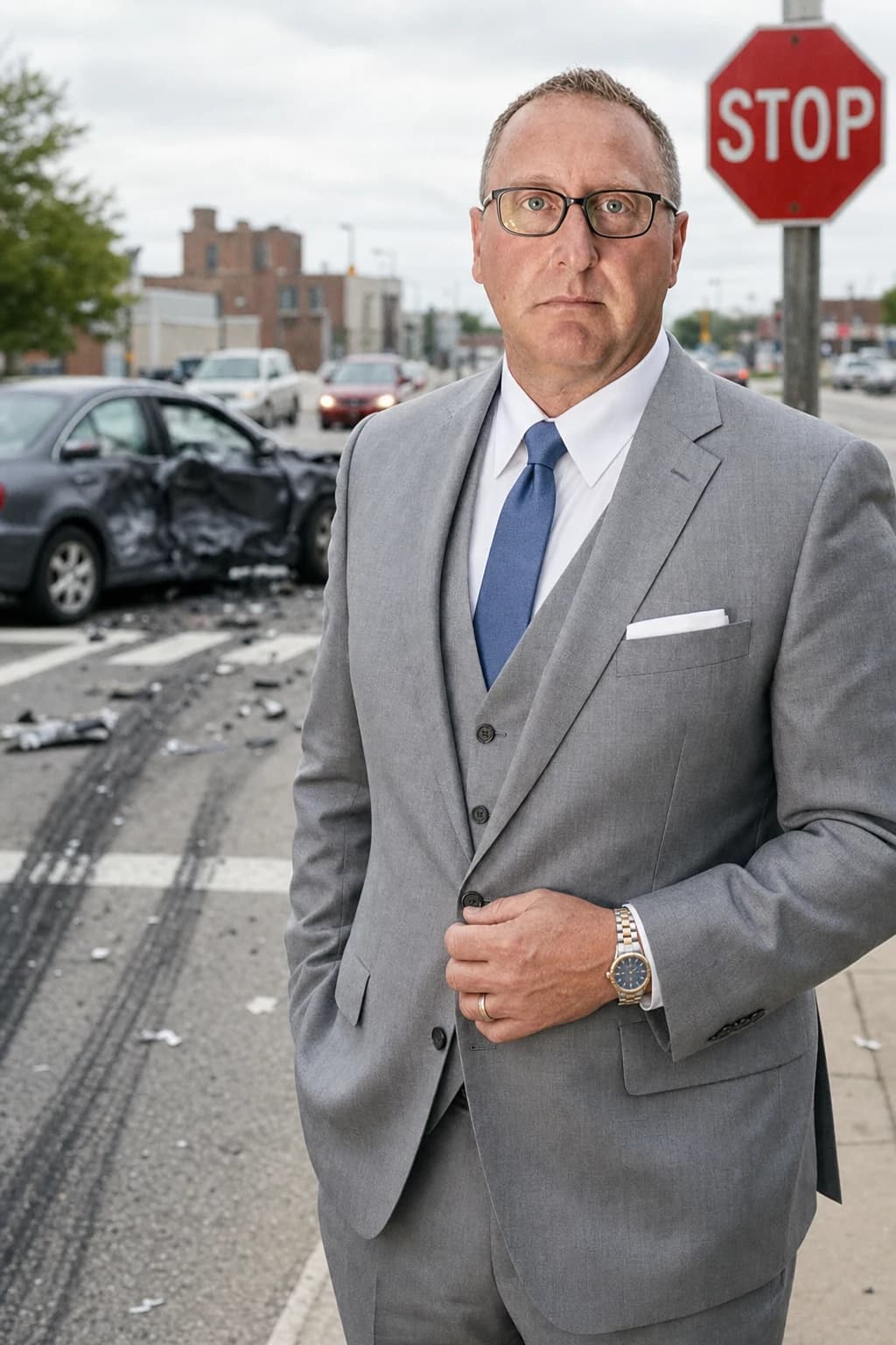 Chad Delventhal, Fort Wayne failure to yield accidents attorney