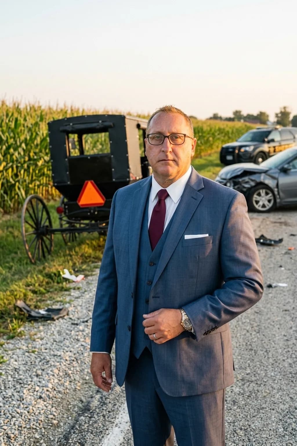 Chad Delventhal, abogado de accidentes con caballos y carruajes en Fort Wayne
