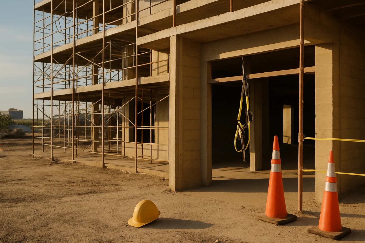 Fort Wayne construction accidents scene