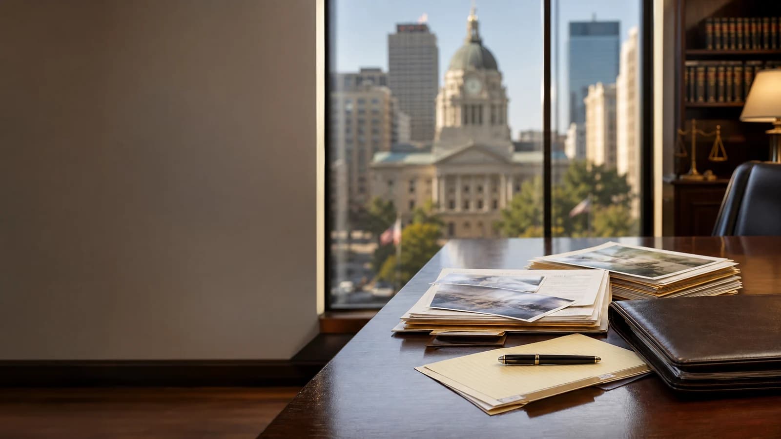 Negligence accident scene in Fort Wayne — Delventhal Law Office responds