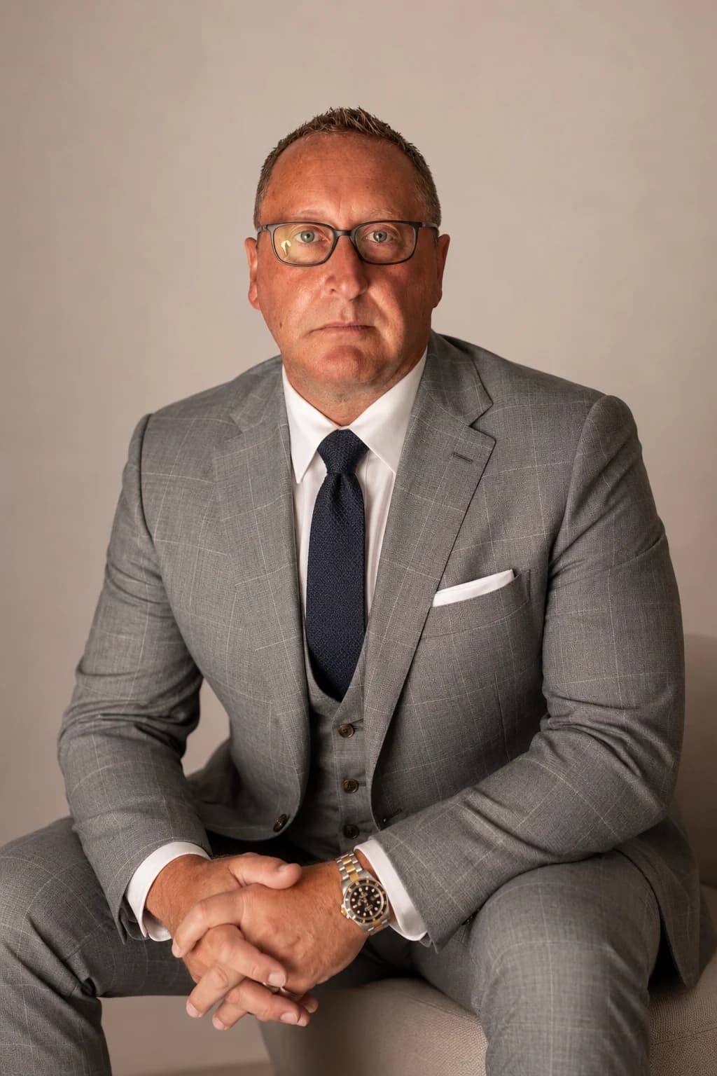 Chad Delventhal, Fort Wayne personal injury attorney, ready for your case consultation