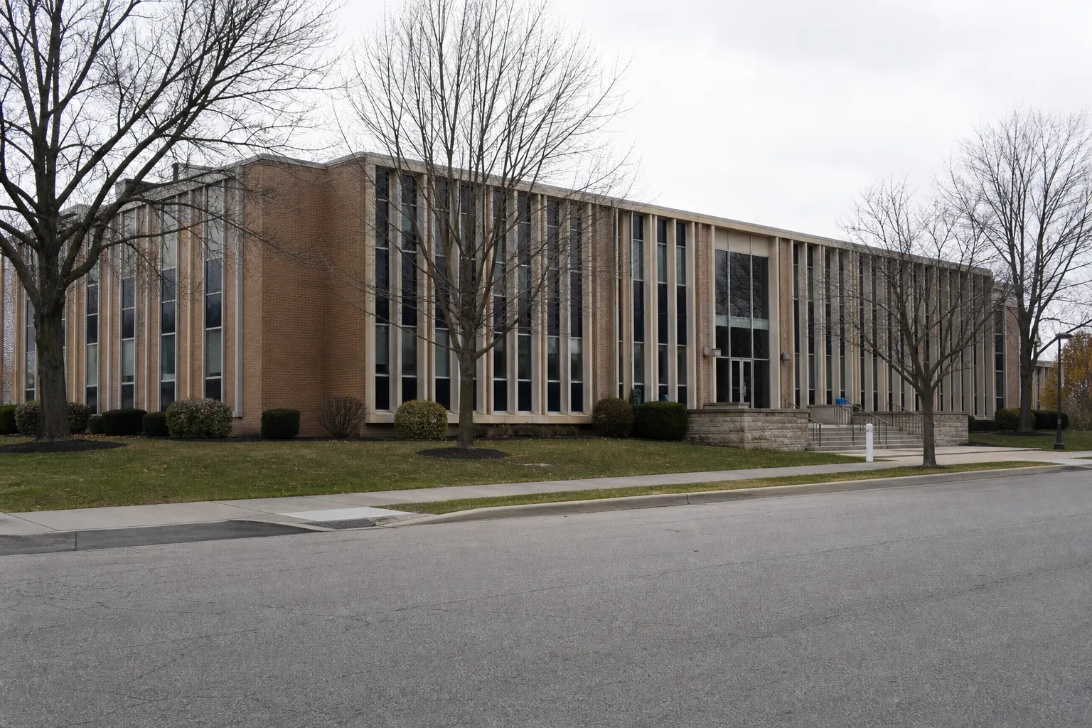 Indiana government administrative office building exterior