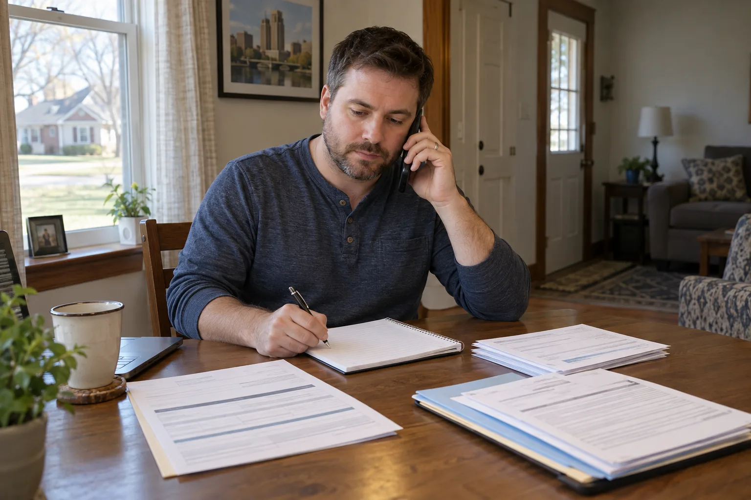 An injured worker calling about a stopped physical therapy authorization