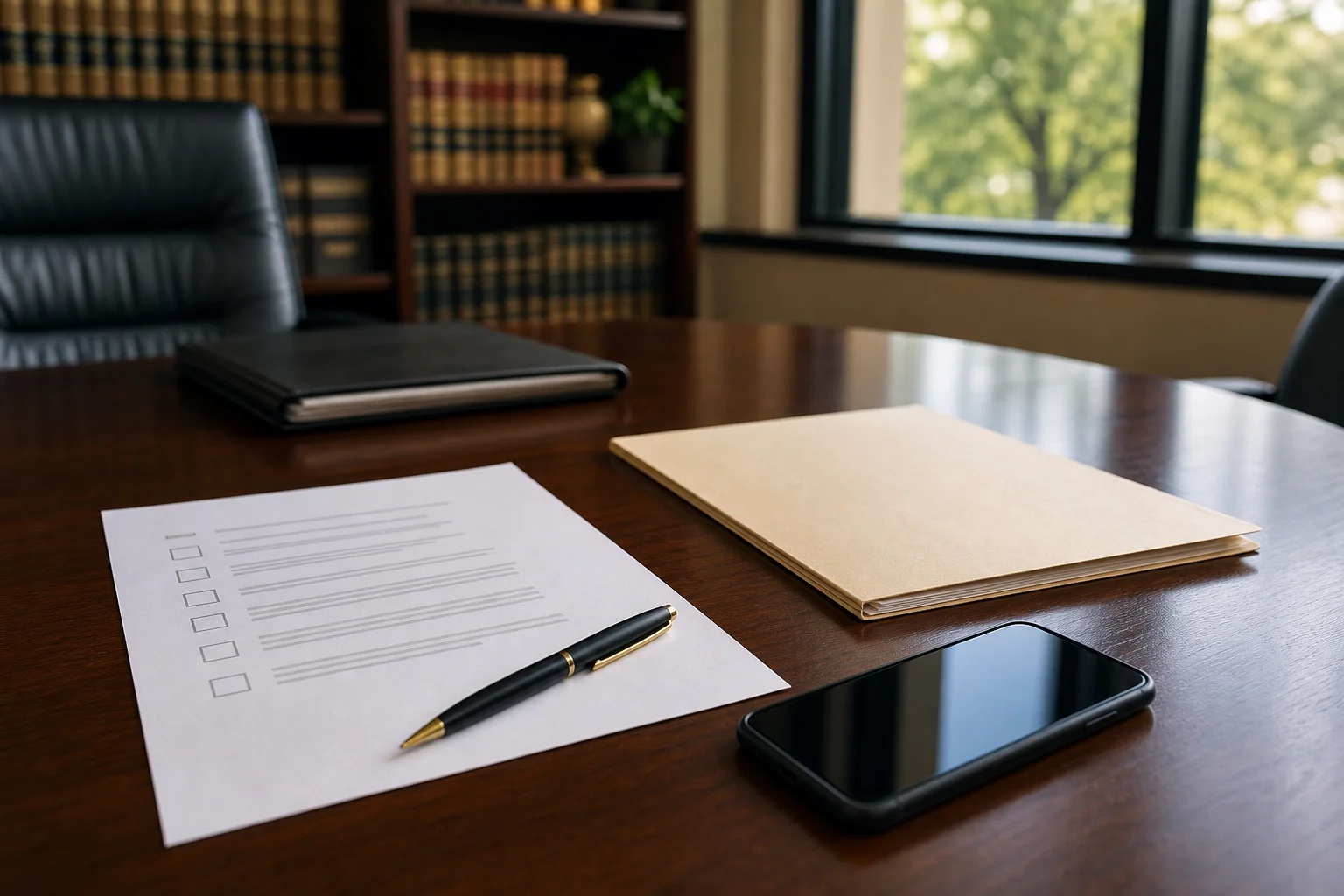 Checklist for safer social media use during a personal injury claim.