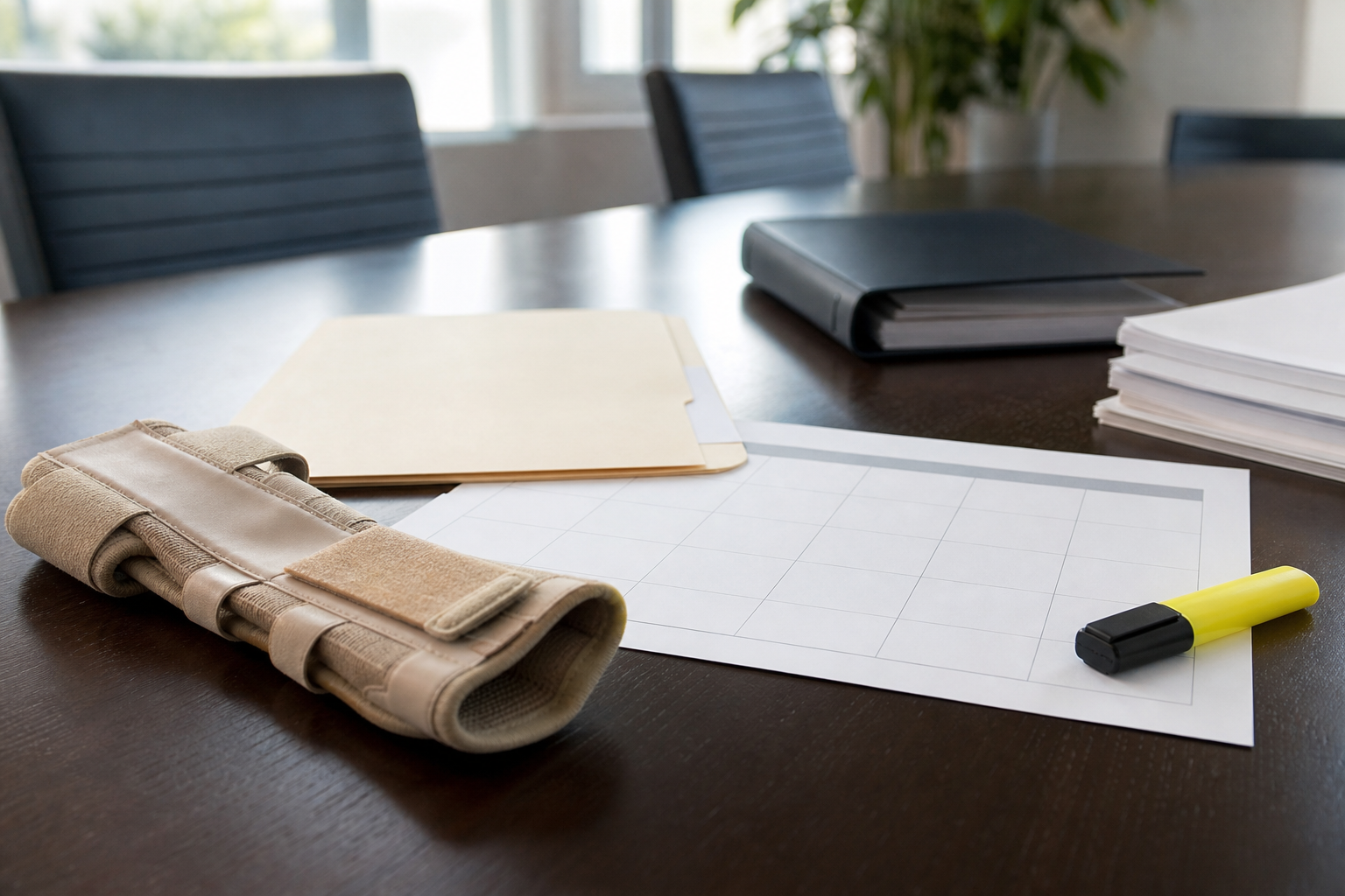 Attorney consultation about work duty timeline in an Indiana workers compensation case