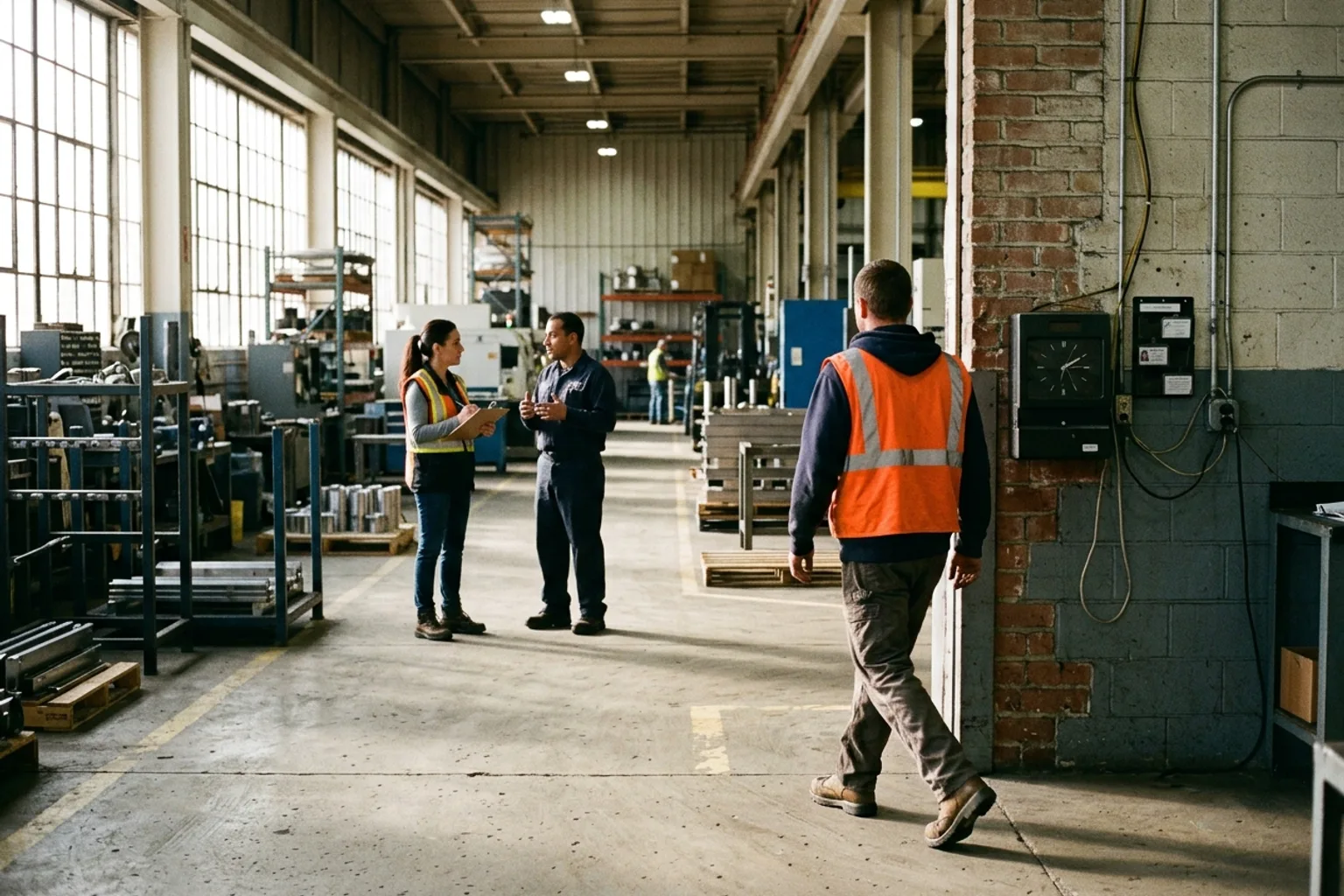 Indiana factory employee returning to work after an injury, the moment when temporary disability checks should stop