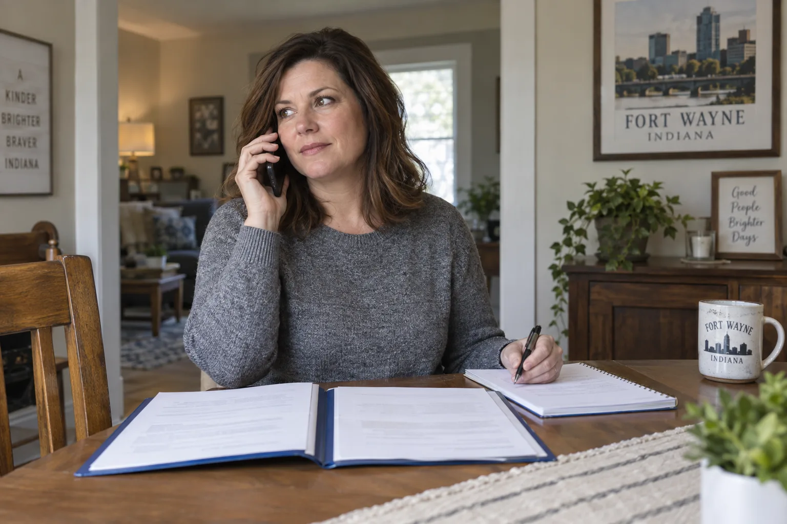 Indiana policyholder asking questions about an auto insurance coverage letter