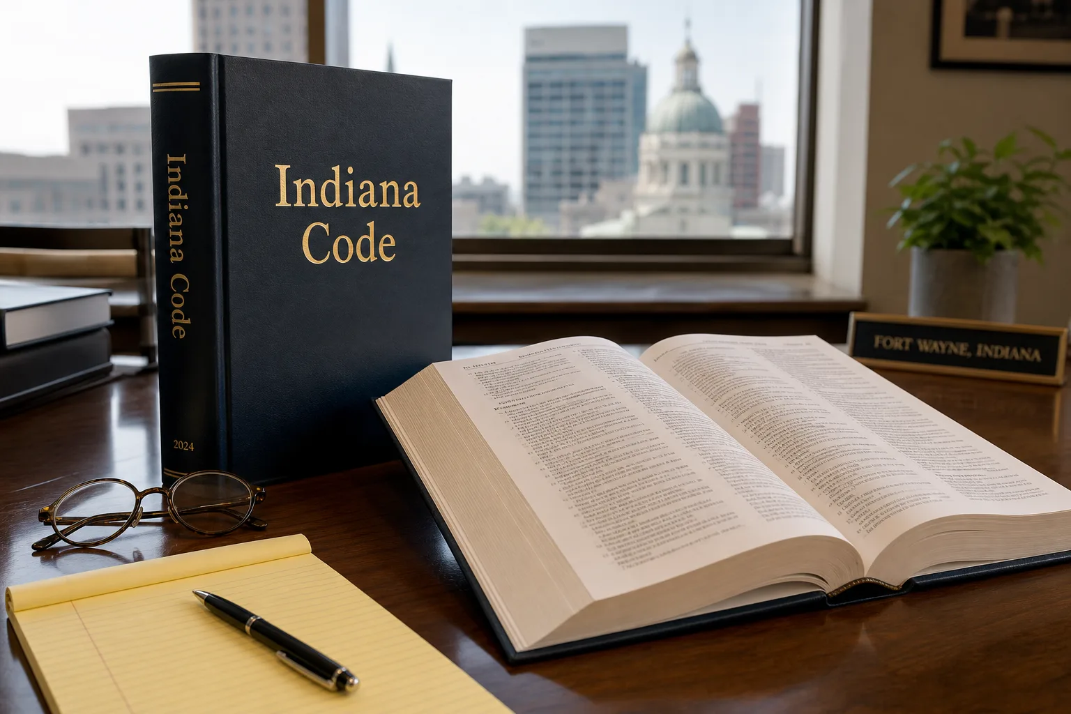 Organized medical claim folders, a ledger, pen, and calculator in an office