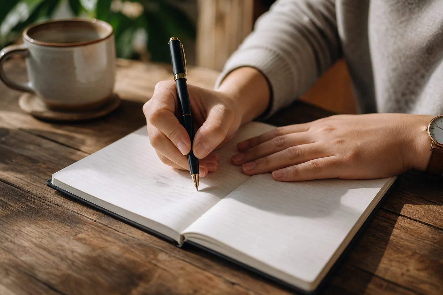 Injured person keeping a daily journal of symptoms and functional limitations