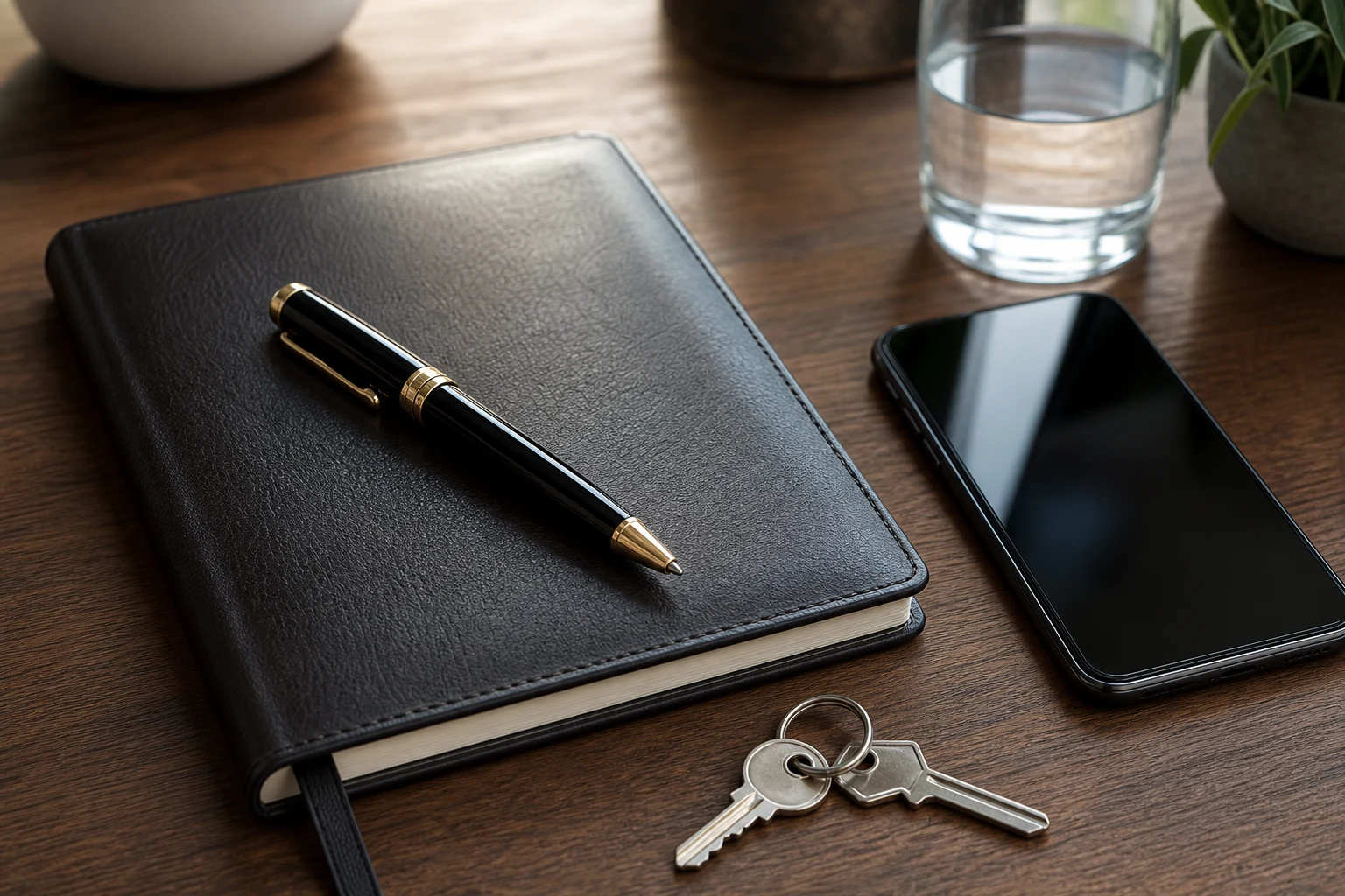 Pen and notebook representing settlement decisions during personal injury mediation