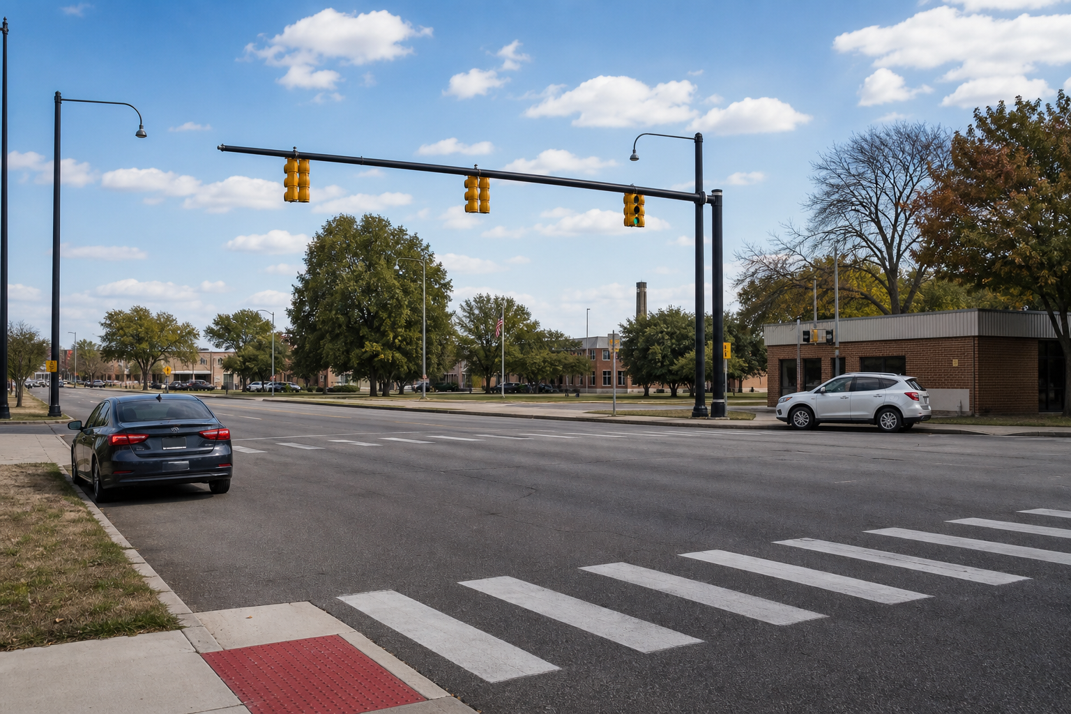 Indiana intersection where witness statements may help prove accident fault