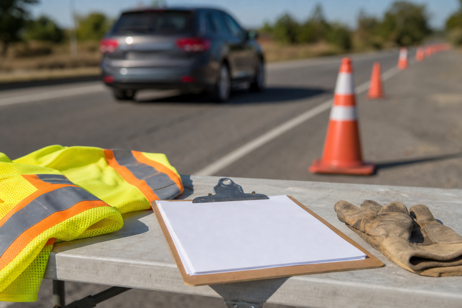 Fort Wayne worker dealing with vehicle crash while working after a job injury