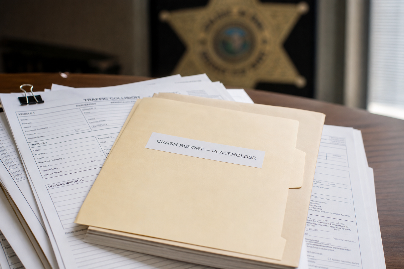 Public crash report documents representing the Allen County Sheriff's Department investigation into the Tonkel Road fatal crash