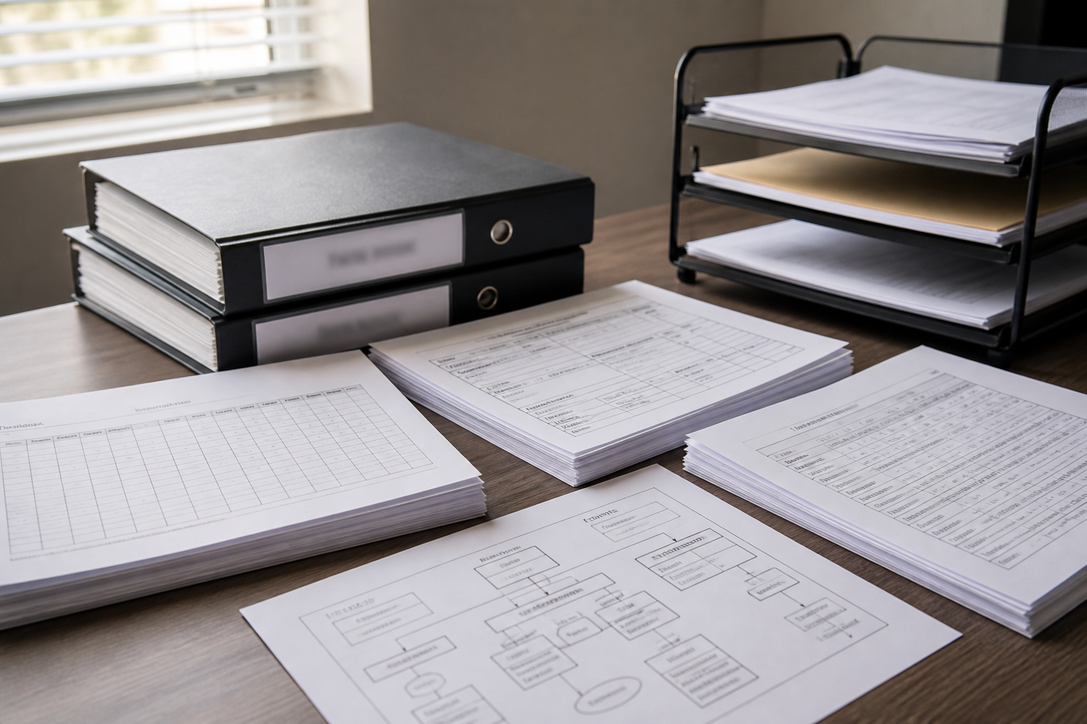 Commercial-truck records representing driver logs, electronic data, inspections, and maintenance evidence after an Indiana semi crash.