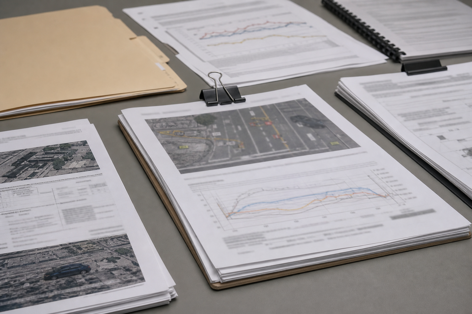 Generic event data recorder and crash reconstruction documents illustrate the vehicle evidence discussed in the Wells County case.