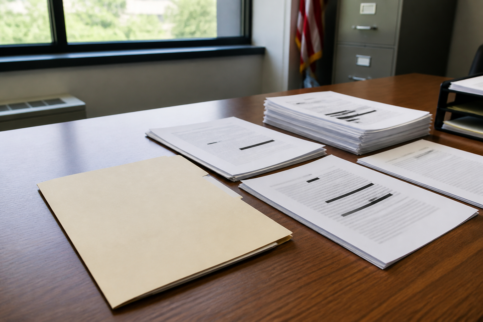 Public-record documents representing the complaint and evidence issues in the White County workplace lawsuit.