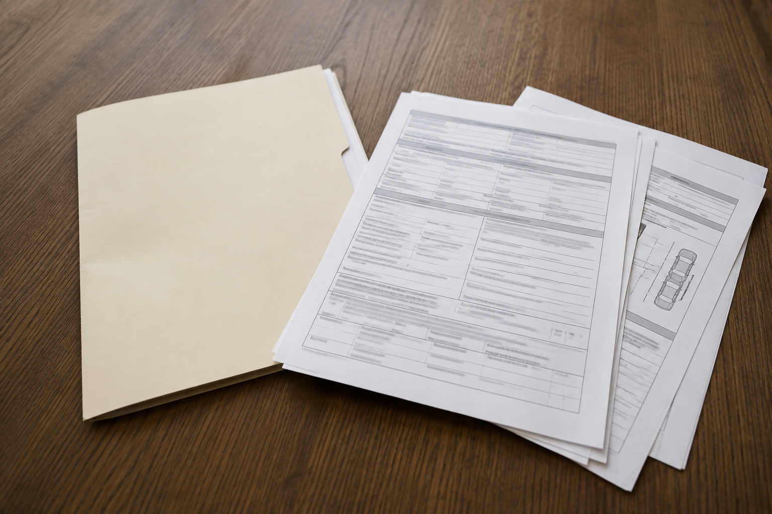 Public crash-report documents representing the Benton County investigation after the State Road 18 work-zone crash.