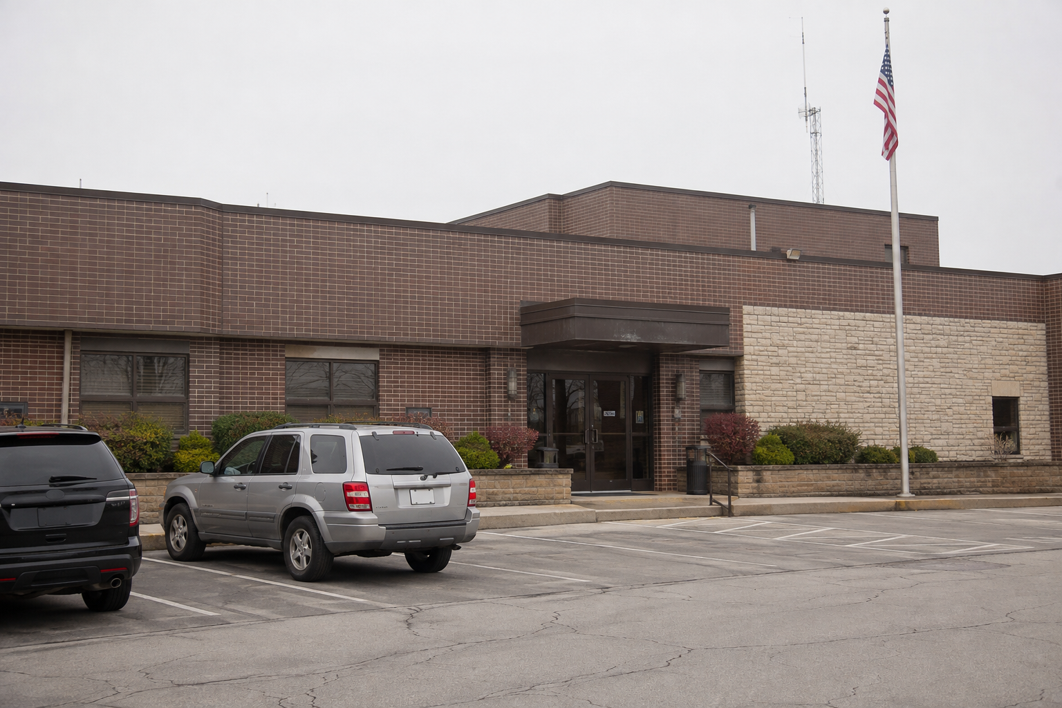 An Indiana sheriff's office exterior representing the ongoing Boone County crash investigation.