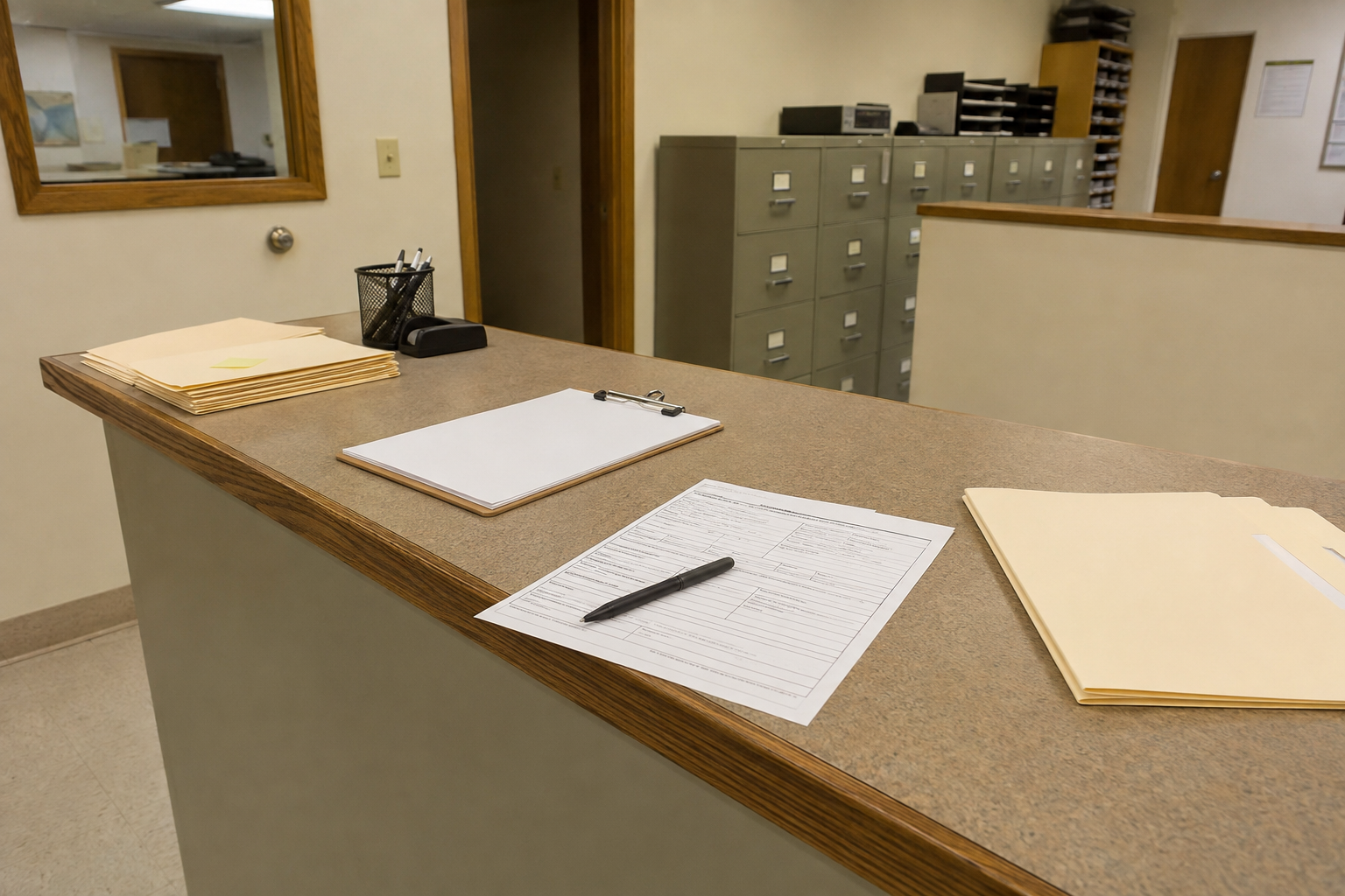 A county crash-report records setting relevant to requesting the Parke County Sheriff’s Office report after a motorcycle crash.