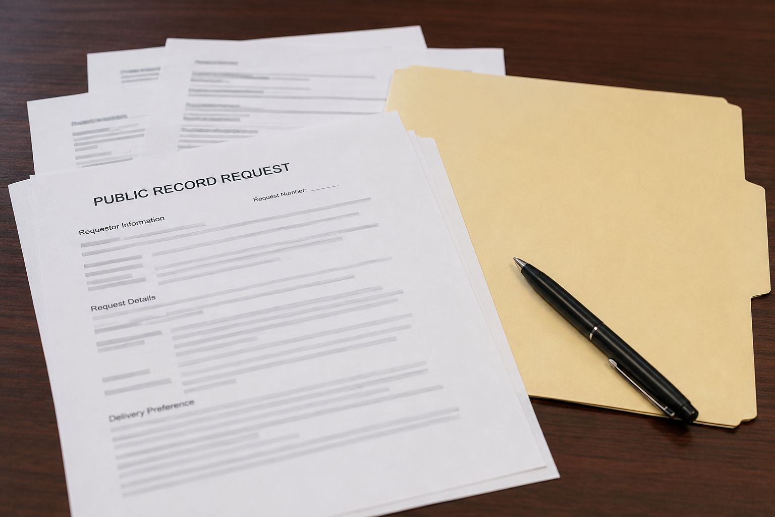 Public-record request materials representing sheriff and coroner reports relevant to the ongoing Daviess County investigation.