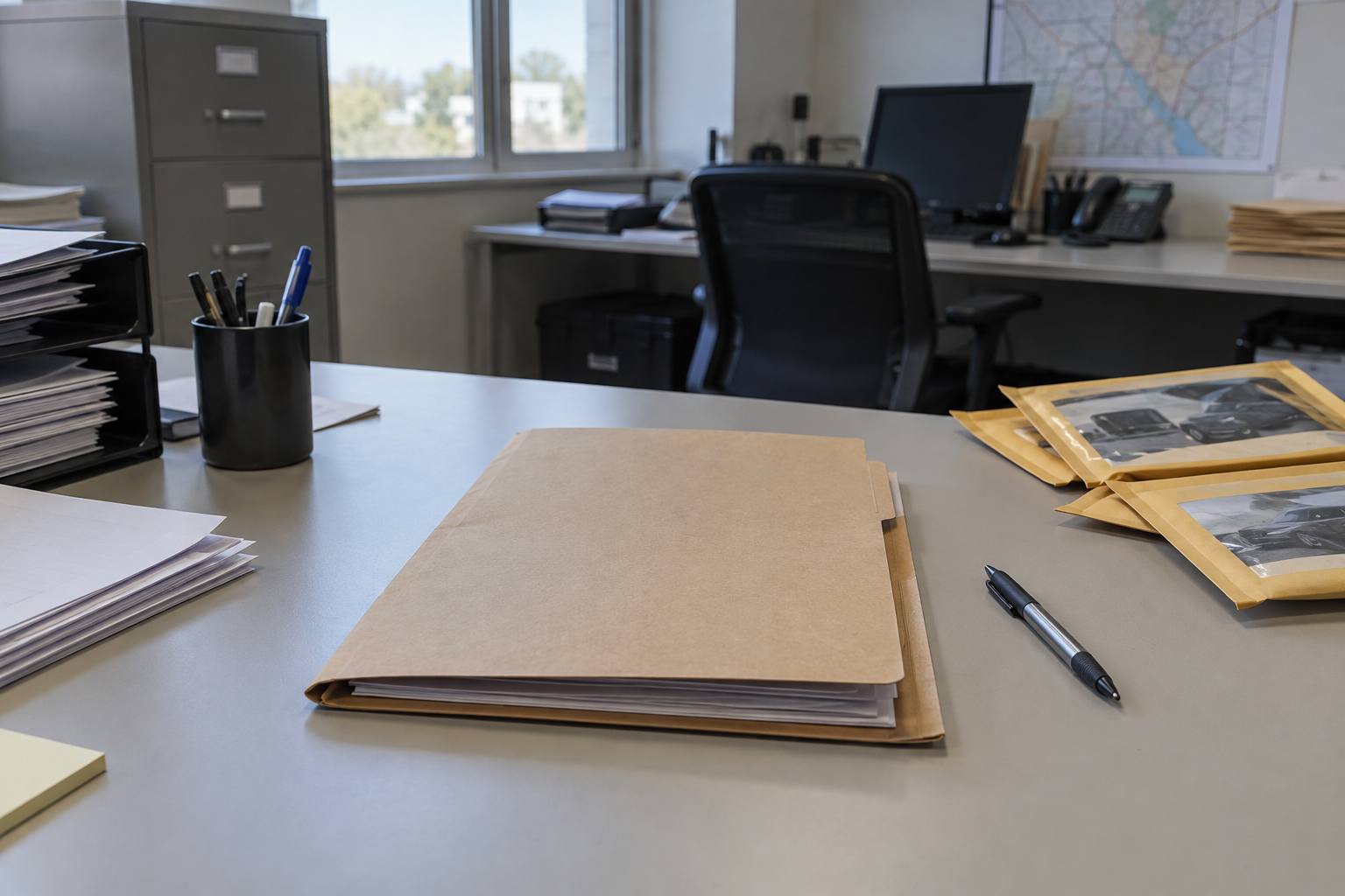 Crash-report and evidence-preservation materials relevant to the Greenwood rear-end collision investigation.