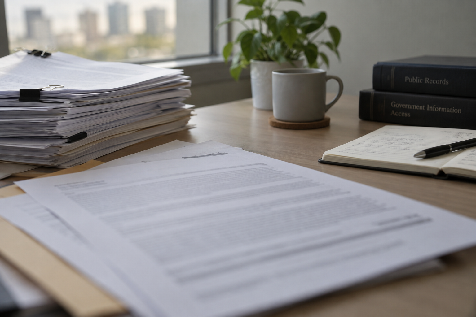 Public-records documents representing crash reports, preservation requests, and government notice issues after an Indiana school bus accident.