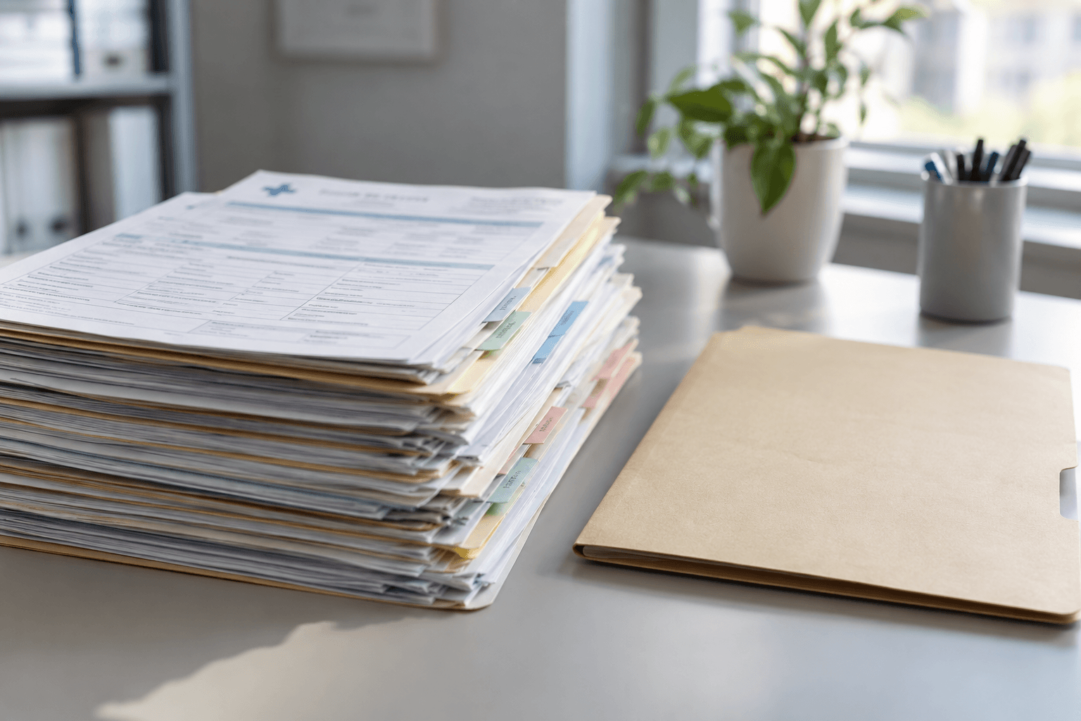 Generic medical records representing the documentation that may matter when a child is hospitalized with serious injuries in Indiana.