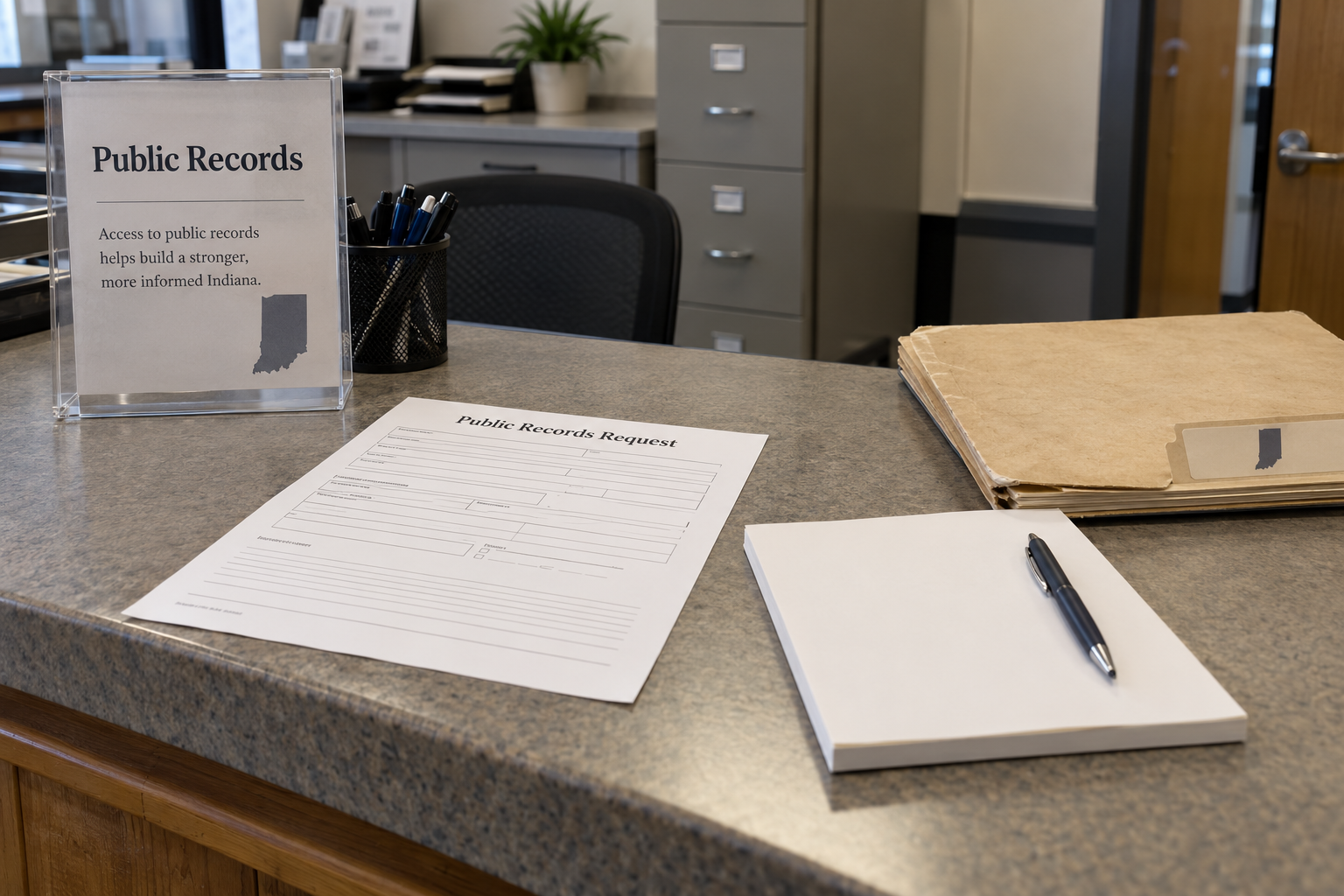 Public-records materials illustrating the importance of preserving reports, recordings, and video in an Indiana government injury claim.