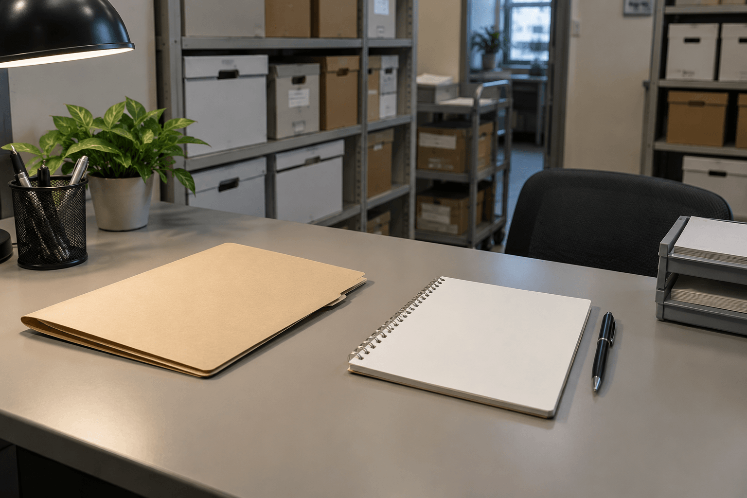 Public-records workspace representing crash reports and evidence that may matter after an Indianapolis pedestrian collision.