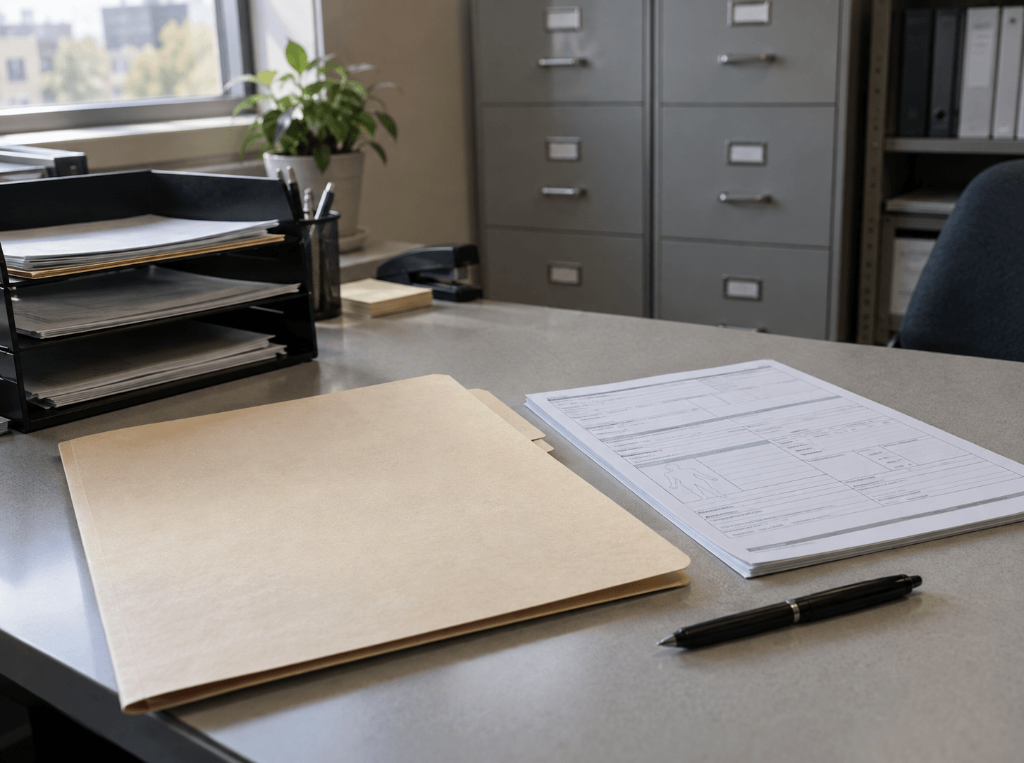 Incident report and medical record materials relevant to documenting an Indiana dog bite claim.