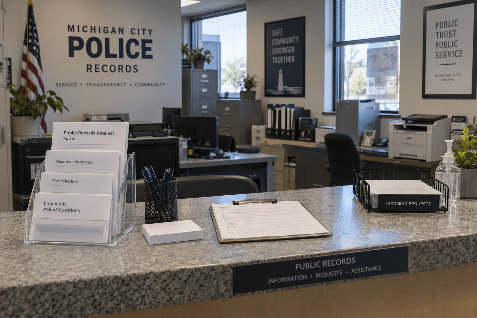 Public-records materials representing the Michigan City Police Department investigation into the Senior Center parking lot shooting.