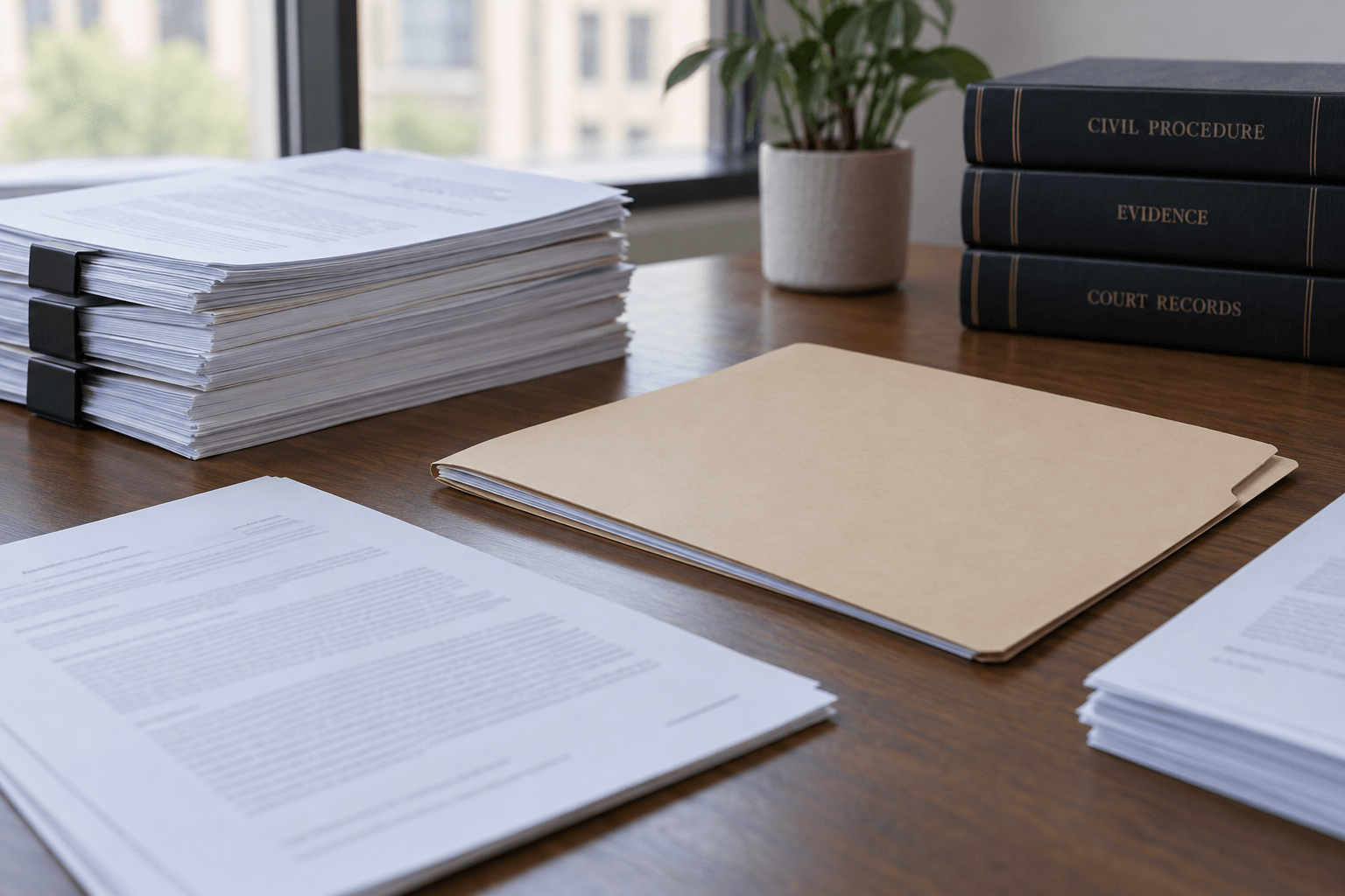 Organized court records illustrating the guilty plea, sentencing process, and separate civil deadline questions in Fayette County.