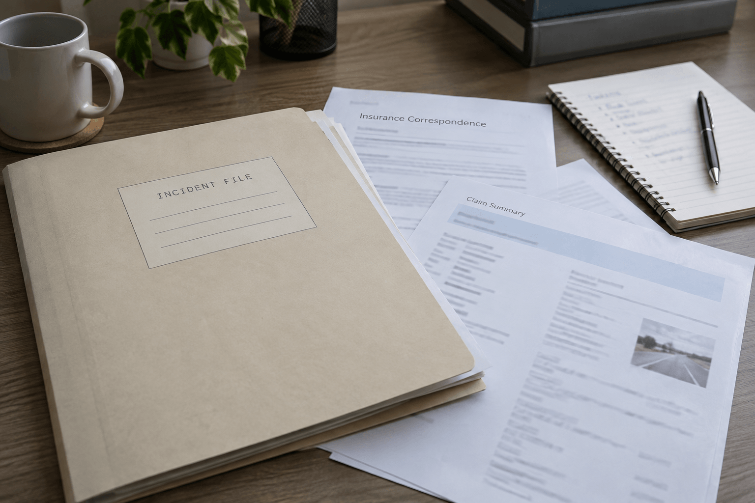 Crash report and insurance records that may matter after an Indianapolis pedestrian injury.