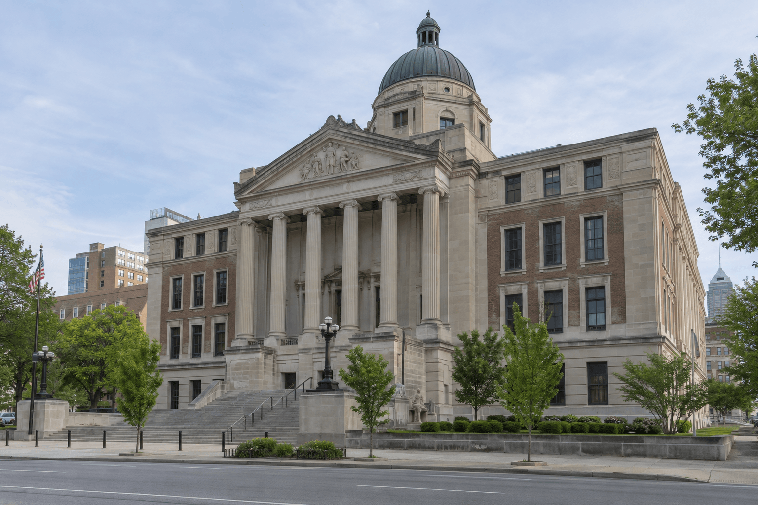 Marion County court setting relevant to proceedings following an Indianapolis pedestrian crash.