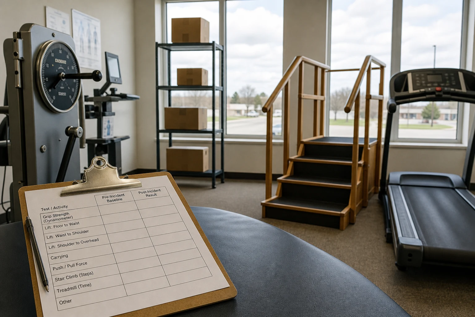 Fort Wayne aggravation of pre-existing condition scene — functional testing