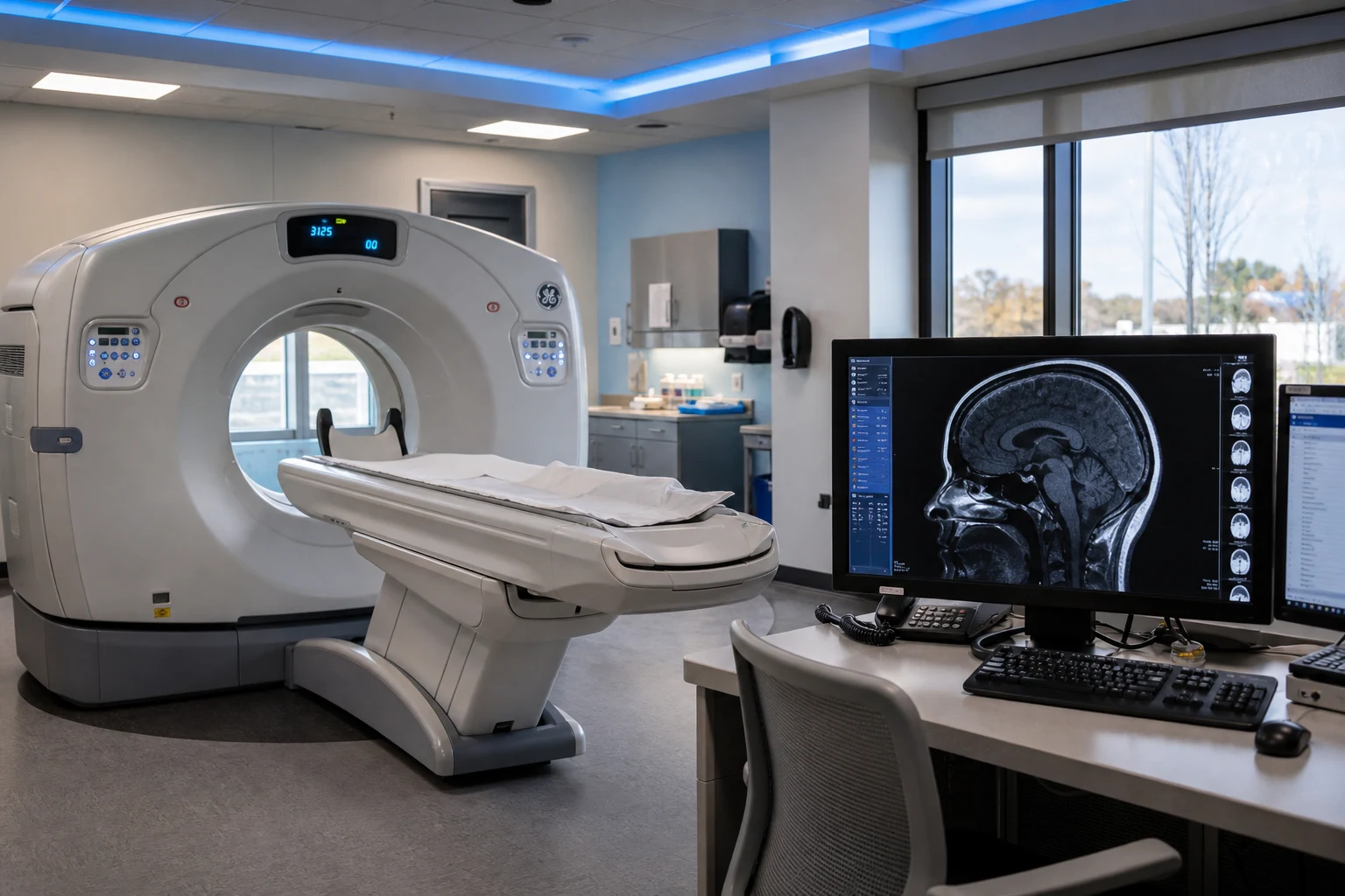 Fort Wayne brain injury scene — neuro ct suite