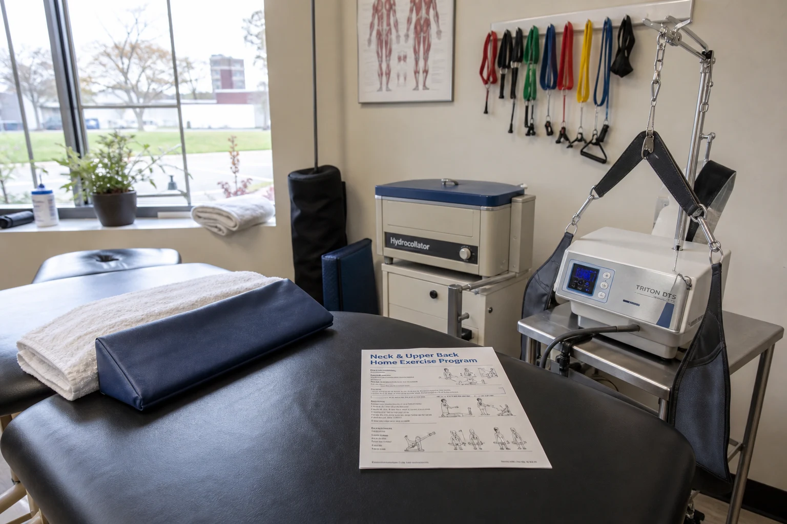 Fort Wayne sprain or strain injury scene — physical therapy