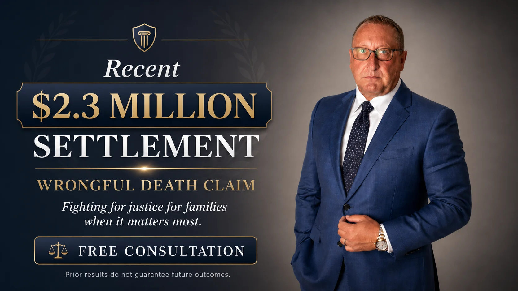 Acuerdo reciente de $2,300,000 por muerte por negligencia — Delventhal Law Office