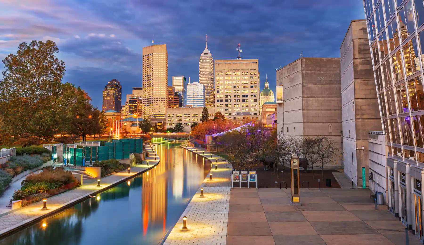 Fort Wayne, Indiana city view